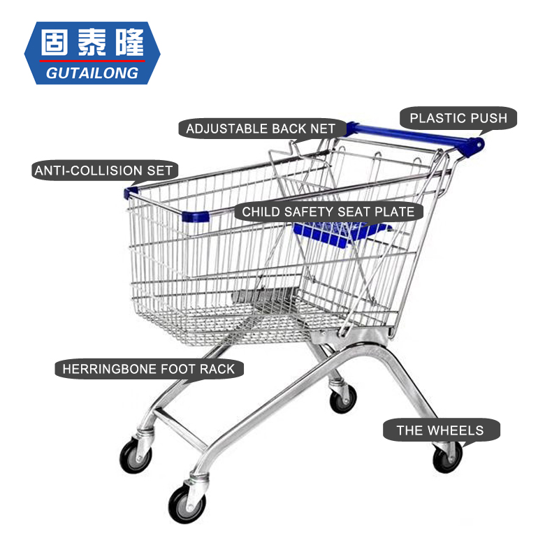 supermarket shopping trolley store shopping cart