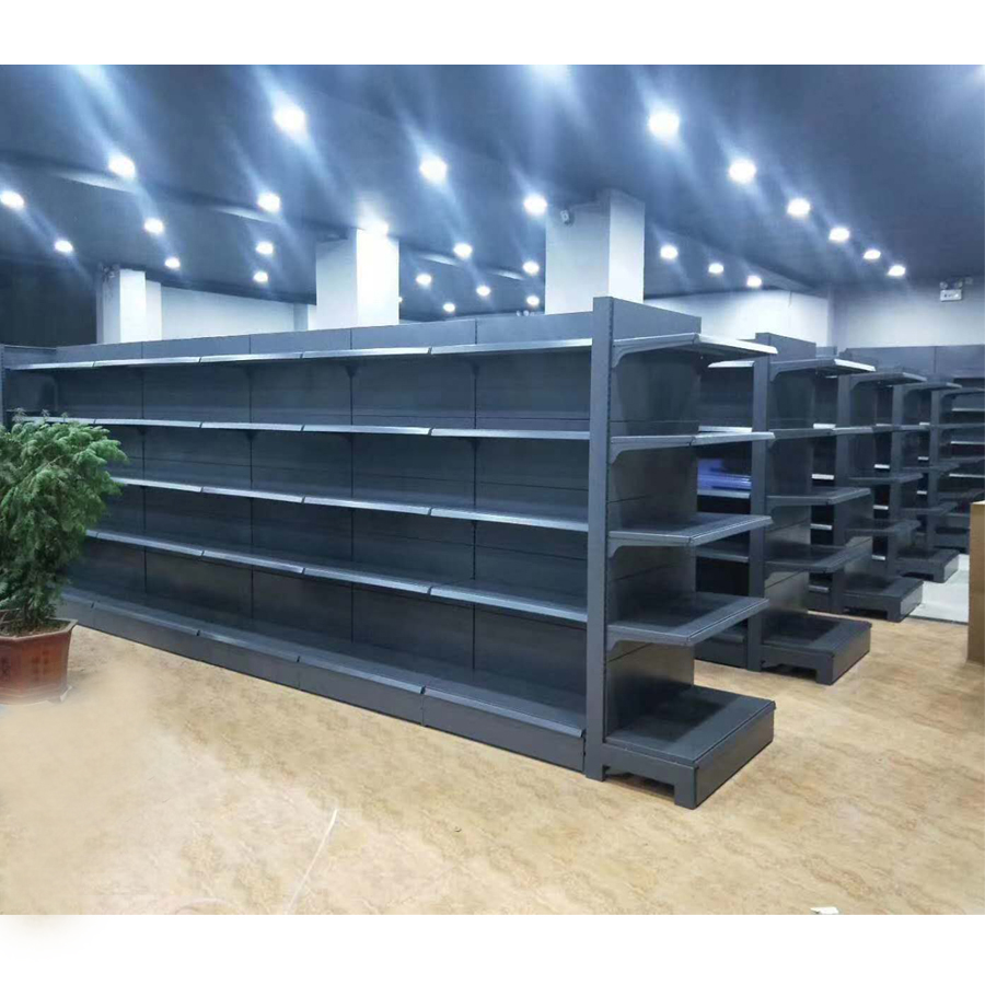 supermarket shelves installation